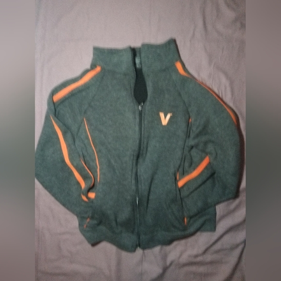 Athletic Gray and Orange Tracksuit - Picture 2 of 5